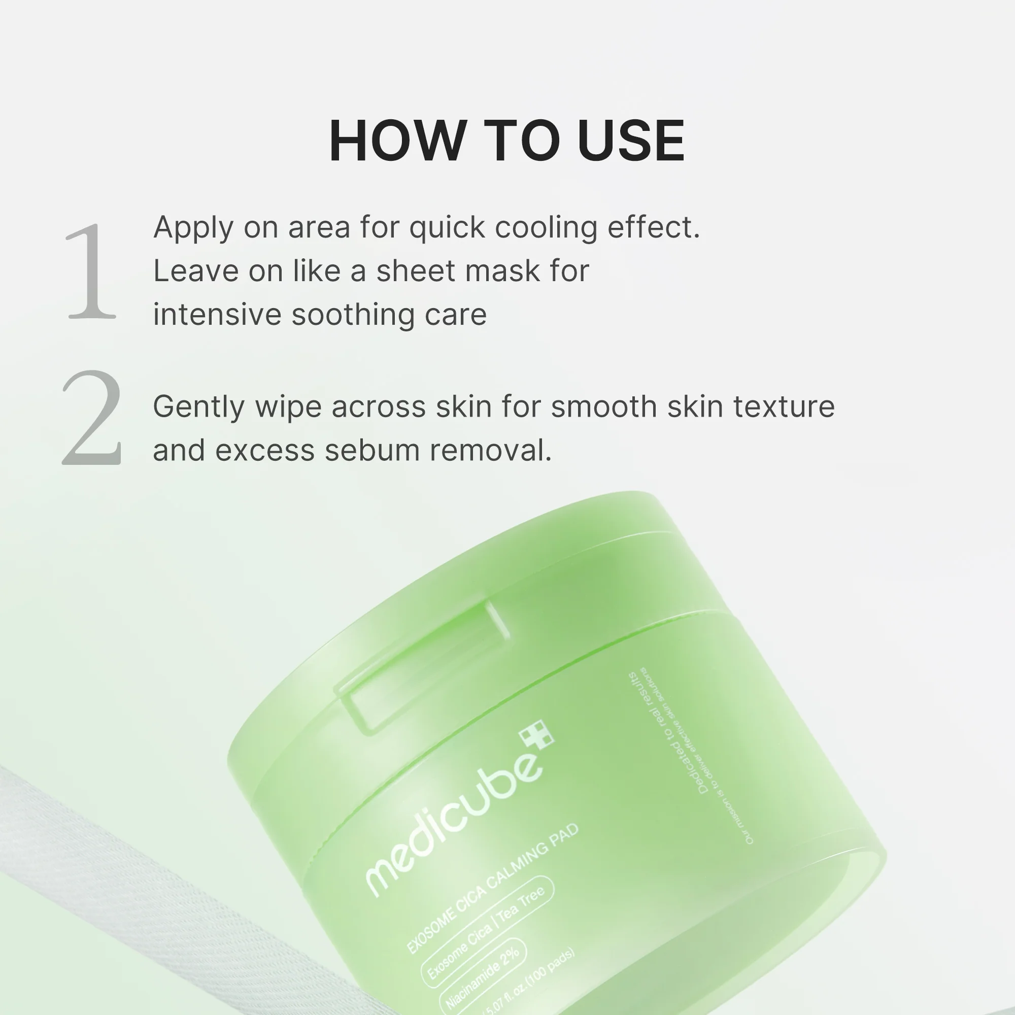 [GIFT] Exosome Cica Calming Toner Pads - Image 5